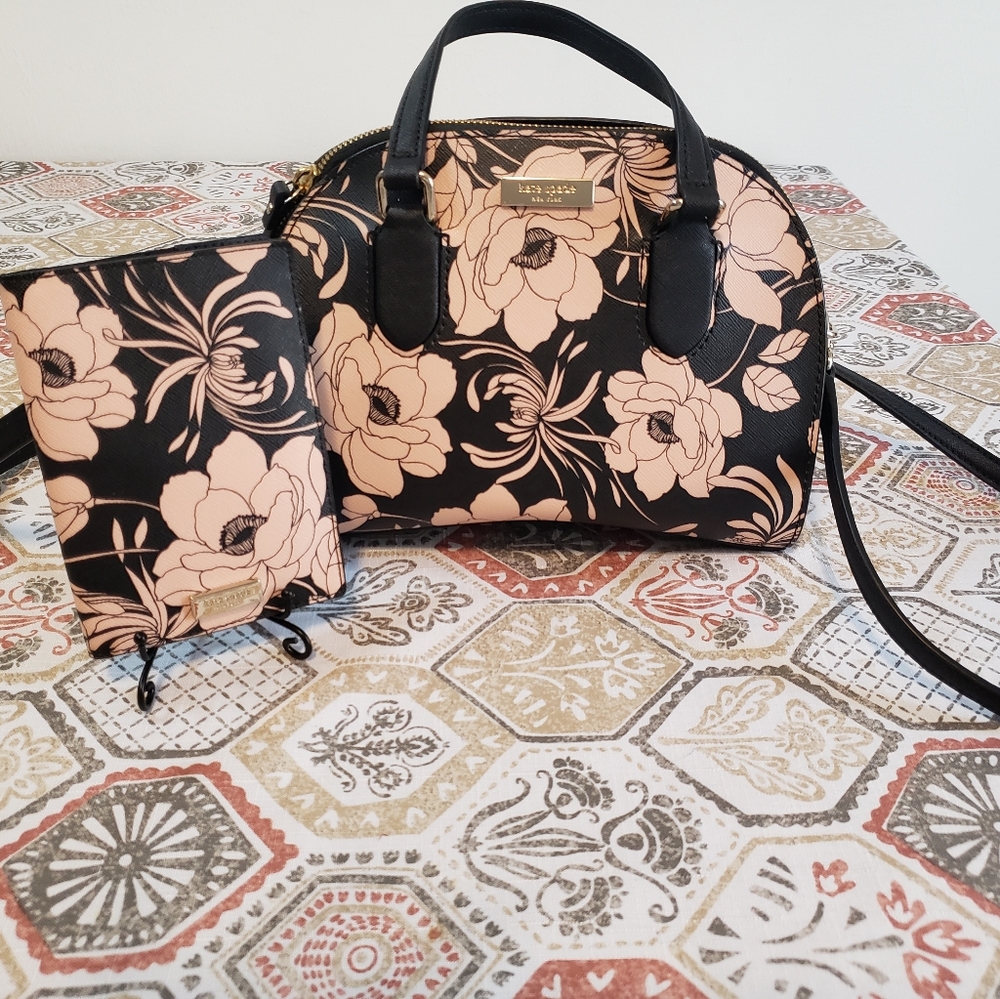 Kate Spade Purse & Matching Wallet
